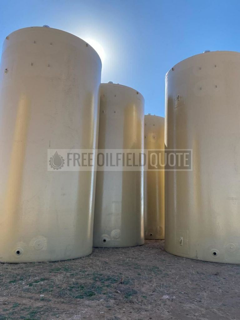 Brand New 1000 BBL Fiberglass Tanks For Sale