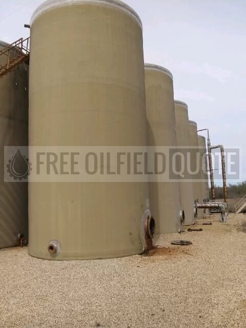 Used 1000 BBL Fiberglass Tanks