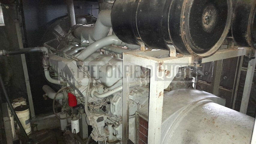 Mitsubishi S12A2-PTAW Emergency Generator Set