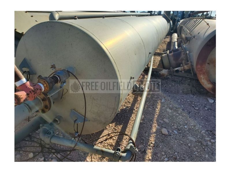 Used 4 x 30 Vertical Heater Treater