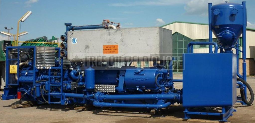 Schlumberger CPS-361 Twin Cement Pumping Skid For Sale
