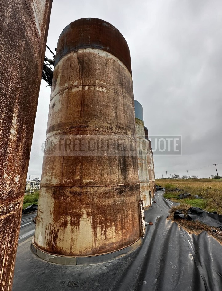500 BBL Steel Tanks 12 X 25 For Sale