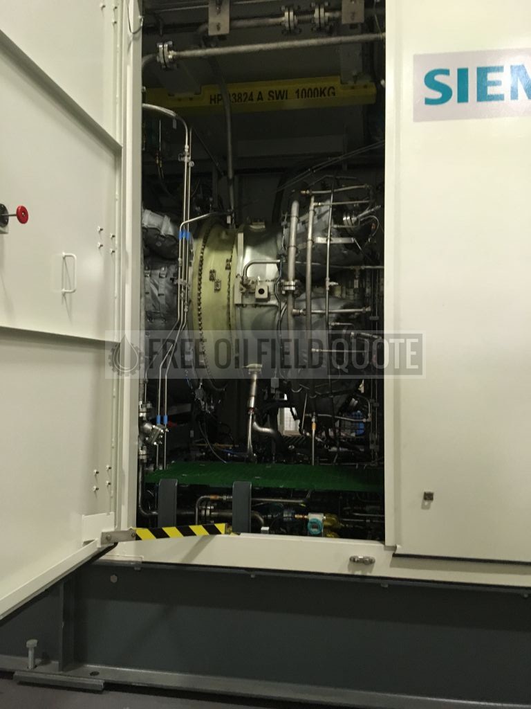 New Surplus Siemens SGT-300 Gas Turbine 60 Hz