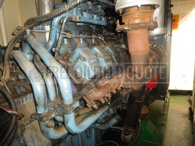 MTU 12V2000 Diesel Generator Set