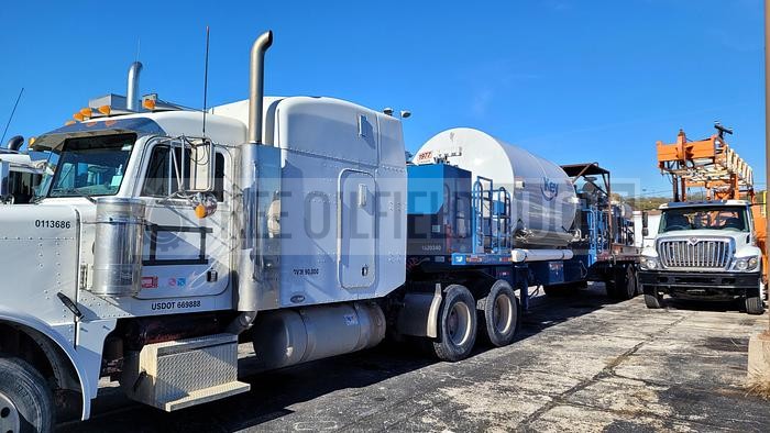 2008 Stewart and Stevenson Trailer Mounted Nitrogen Pump System