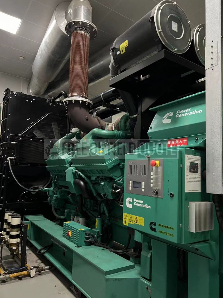 Cummins QSK60G8 Diesel Generator with Stamford Alternator