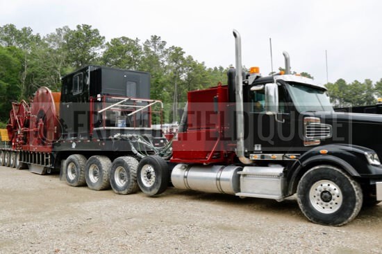 2014 Freightliner Single Tridem Tractor with 2 inch Coiled Tubing Unit Trailer For Sale