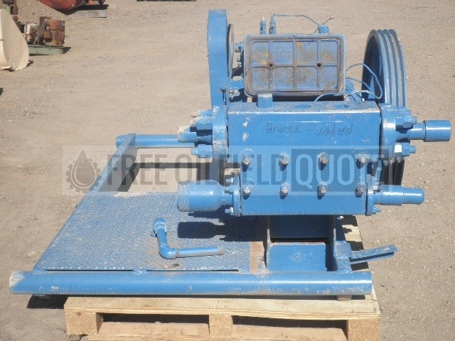 Used Bethlehem B-40 Skidded Triplex Pump
