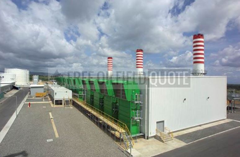 66170894 - 100 MW HFO Fired Caterpillar Power Plant