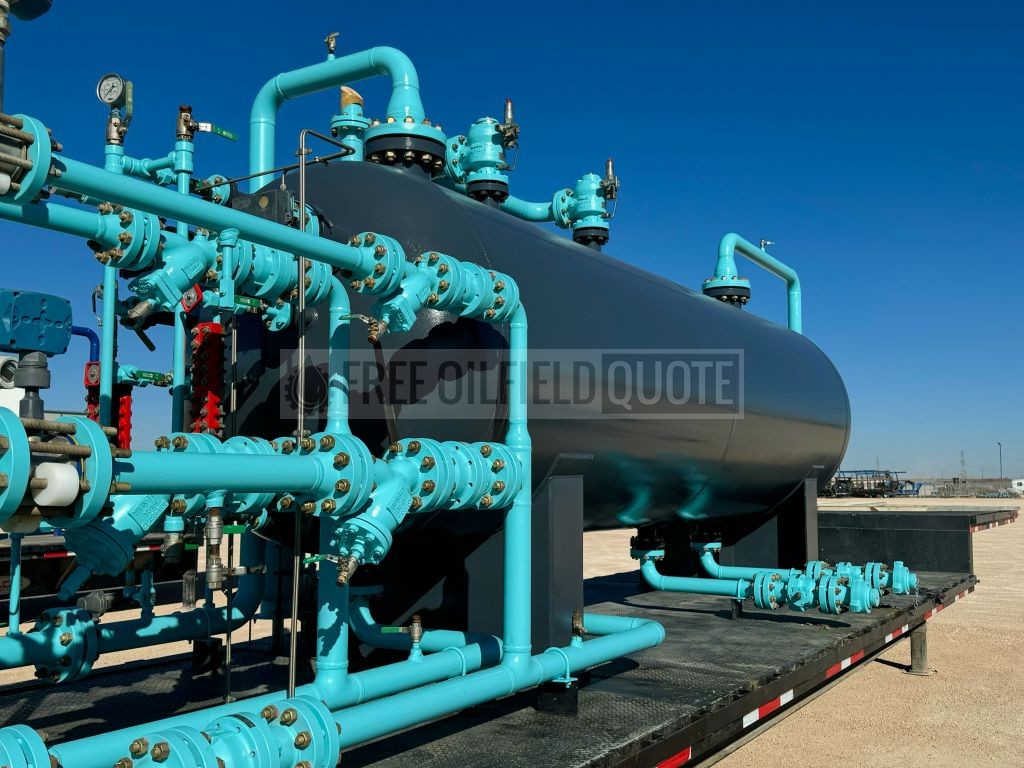60in x 15ft 4 phase 1440 NACE Refurbished Separator