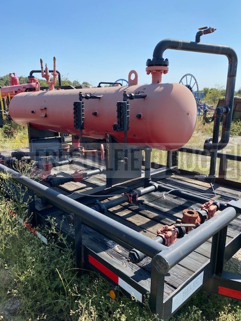 30 x 10 2000psi 3-Phase Separator with Trailer