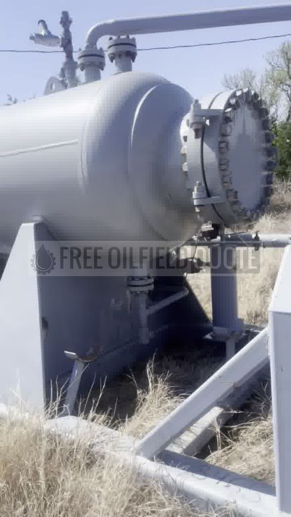 48in x 12ft 1000Psi Separator