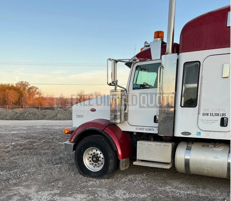 2007 Peterbilt with CS and P Nitrogen Pumping System