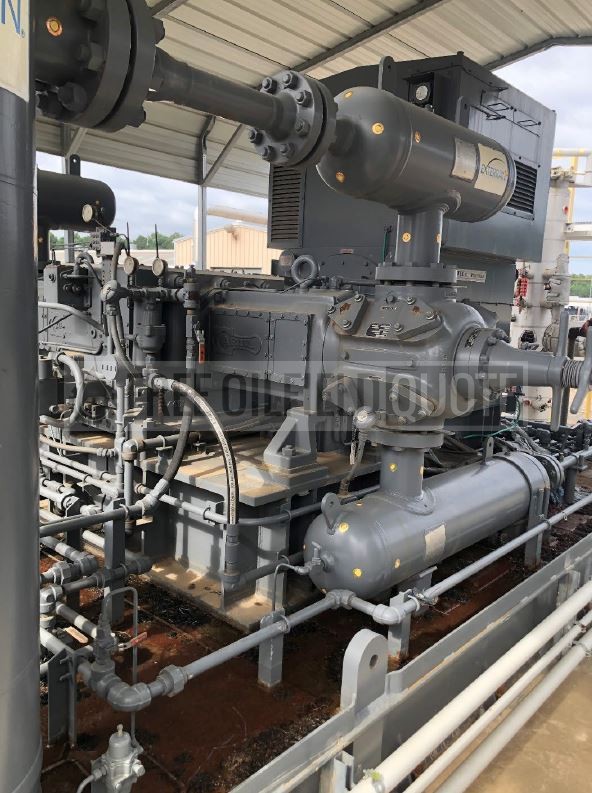 Ariel JGT-2-1 Westinghouse 750 HP Motor Single Stage Compressor Package