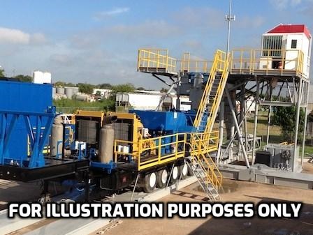 Used 1300 HP RG-PETRO Trailer Mounted Drilling Rig