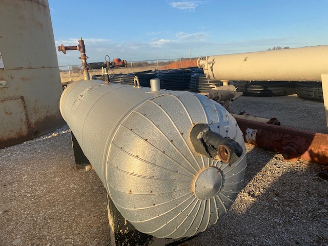 Used Non Insulated Horizontal Separator
