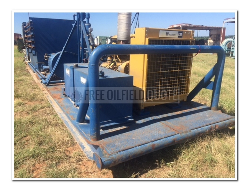 TEE Mud Pump on Skid