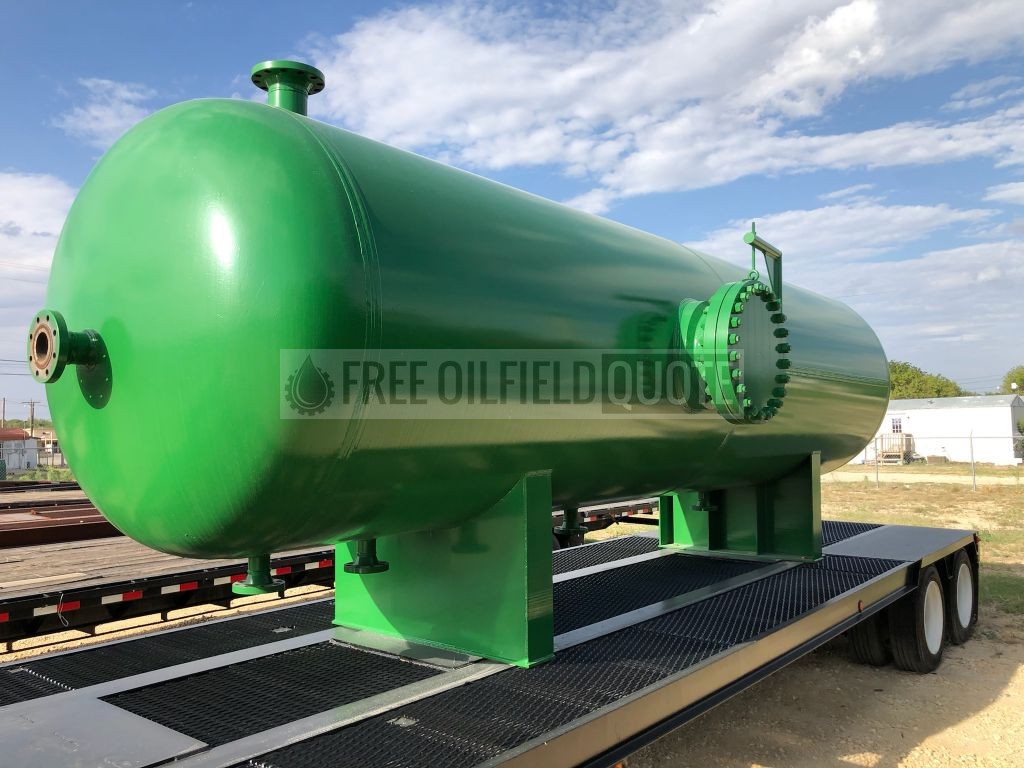 72” x 20’ Three Phase Separator For Sale