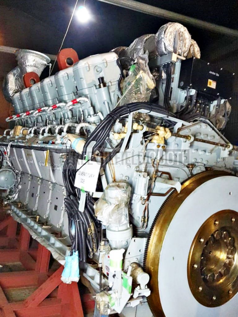 2017 Niigata 12V28AHX Complete Generator Set