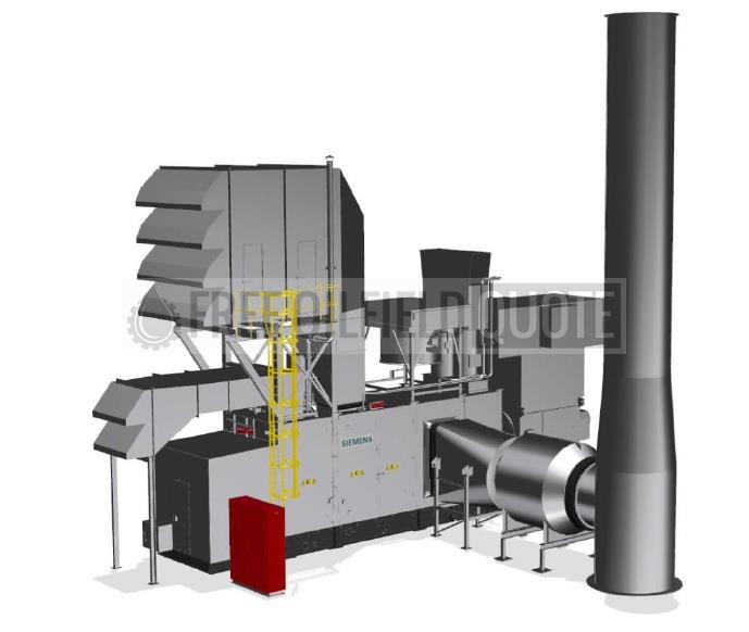 13 MW 2022 New Siemens SGT-400 Natural Gas Turbine Genset