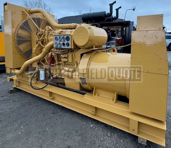 Overhauled Caterpillar 455 kW Diesel Generator