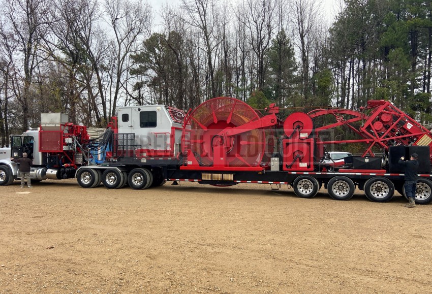 73850056 - NOV Hydra Rig Trailer Mounted Coiled Tubing Unit