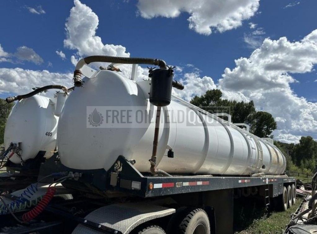 200BBL Tri-Axle Vacuum Tanker Trailers