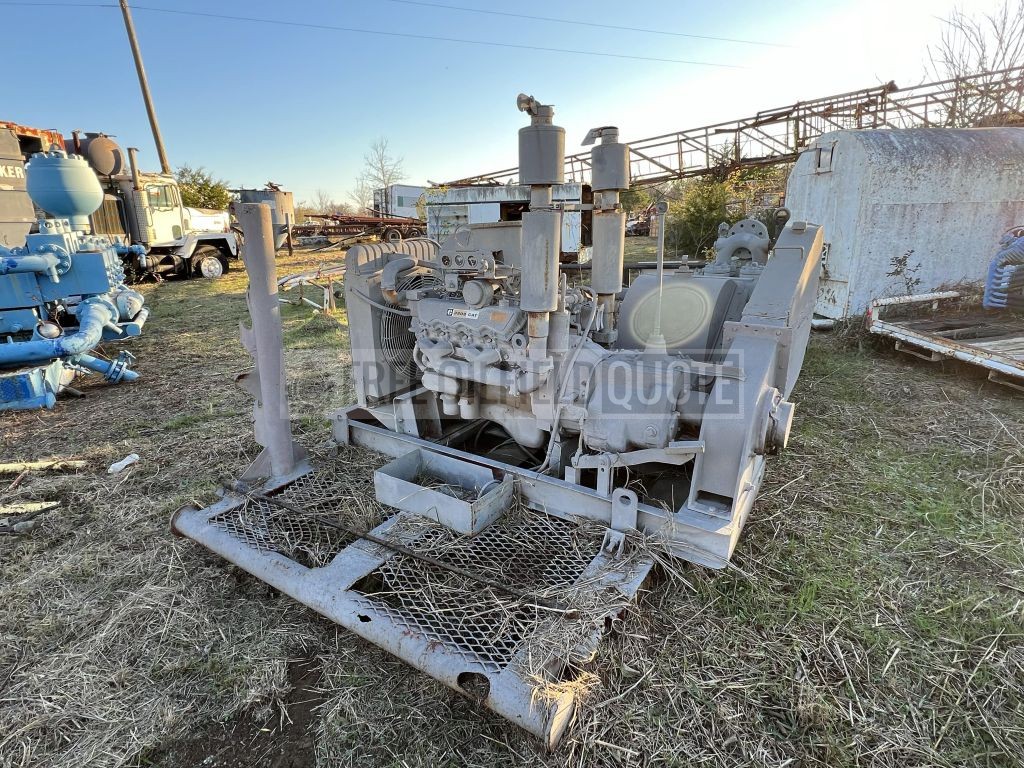 Gardner Denver FXX Skidded Mud Pump with CAT 3208 Engine