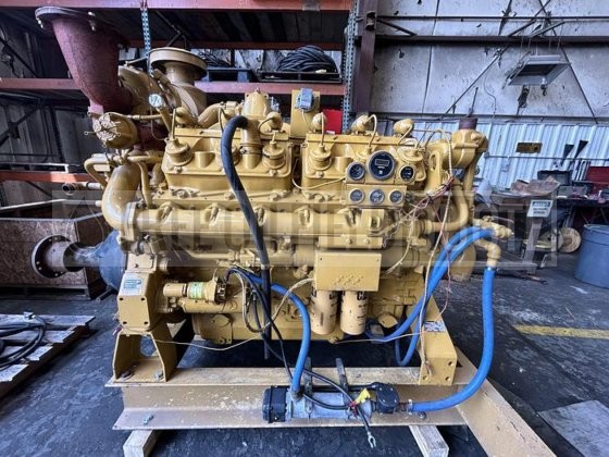 1988 Caterpillar G3412 675HP Natural Gas Power Unit