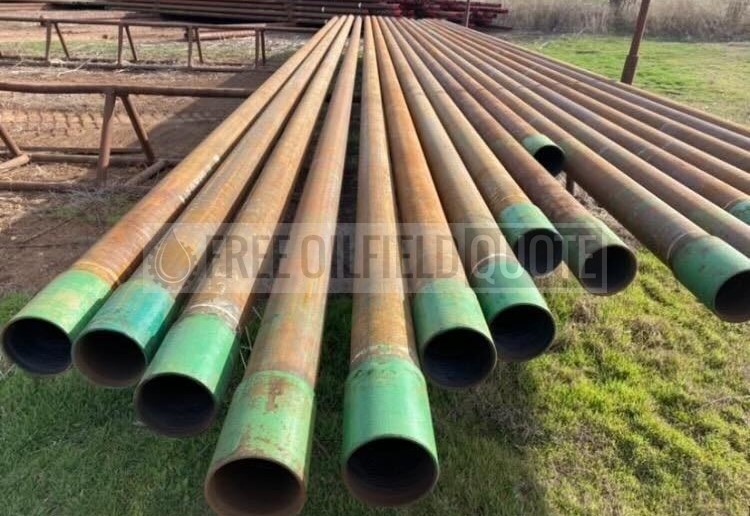 5.5in 15.50lb and 17lb K55 Used Tested and Drifted Casing For Sale