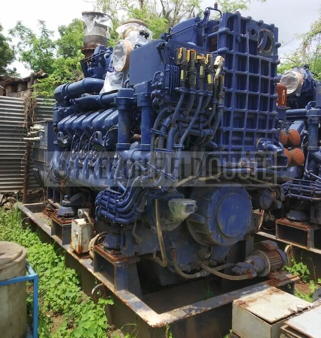 MTU 12V2000 M23F Diesel Generator Set