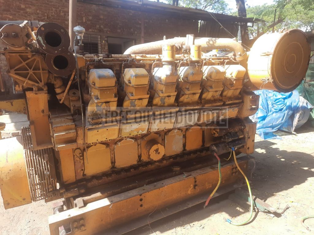 Used CAT 3516 1030kW 50Hz 1287kVA Generator