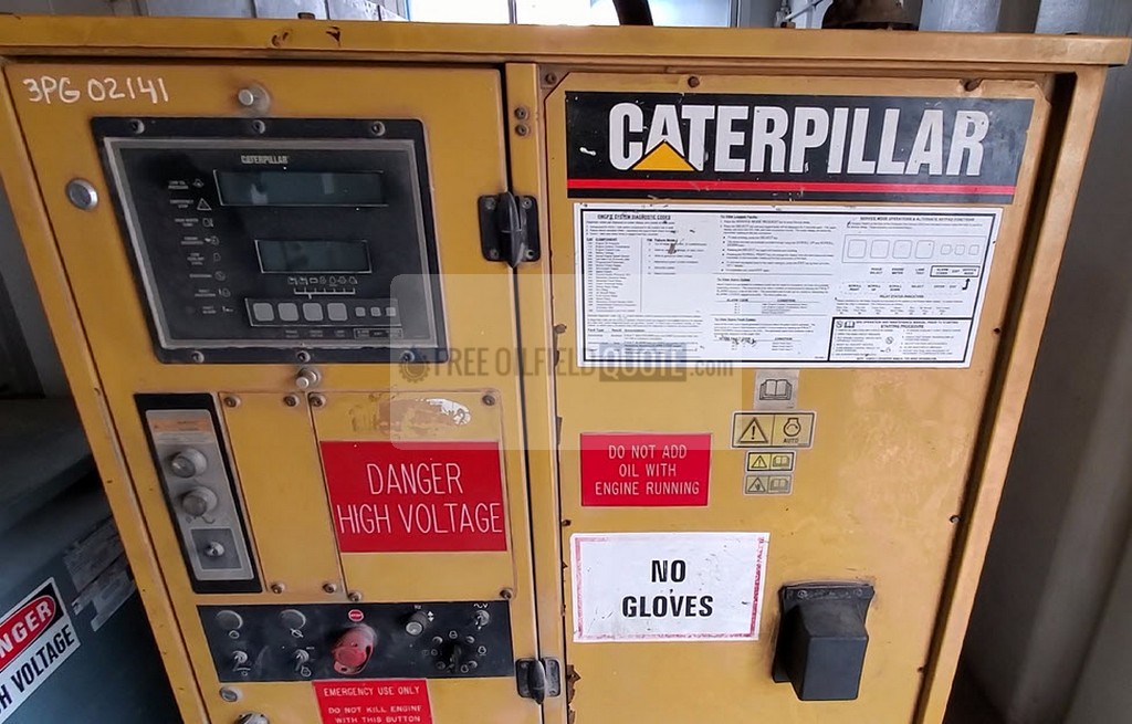 Used Caterpillar Generator 250 KVA. A.C.