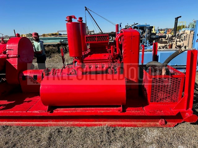 Gardner Denver 200PAH001 Mud Pump with 8 V-71 Detroit Engine and Allison 750 Transmission