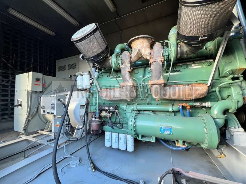 Used Stewart and Stevenson 1250kW Diesel Generator