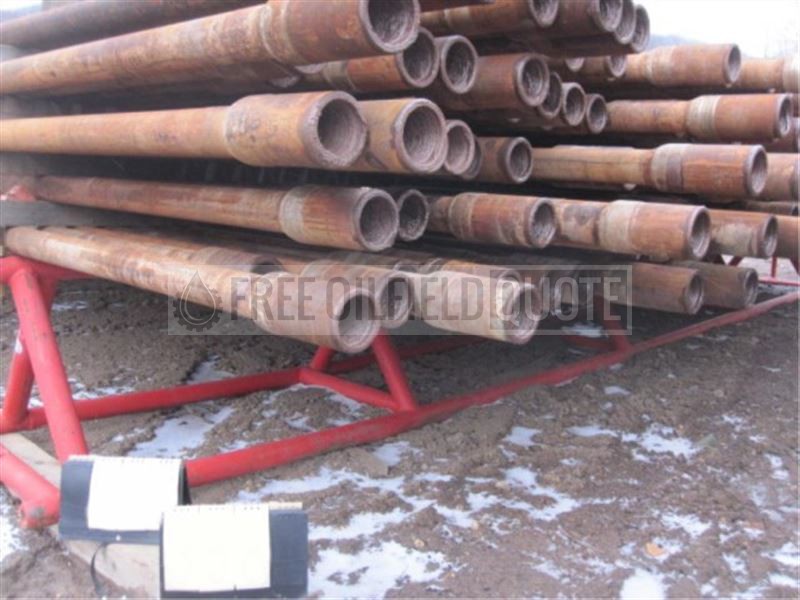 31ft 8in x 4-1/2in XH x 4in IF Bottle Neck Drill Pipe