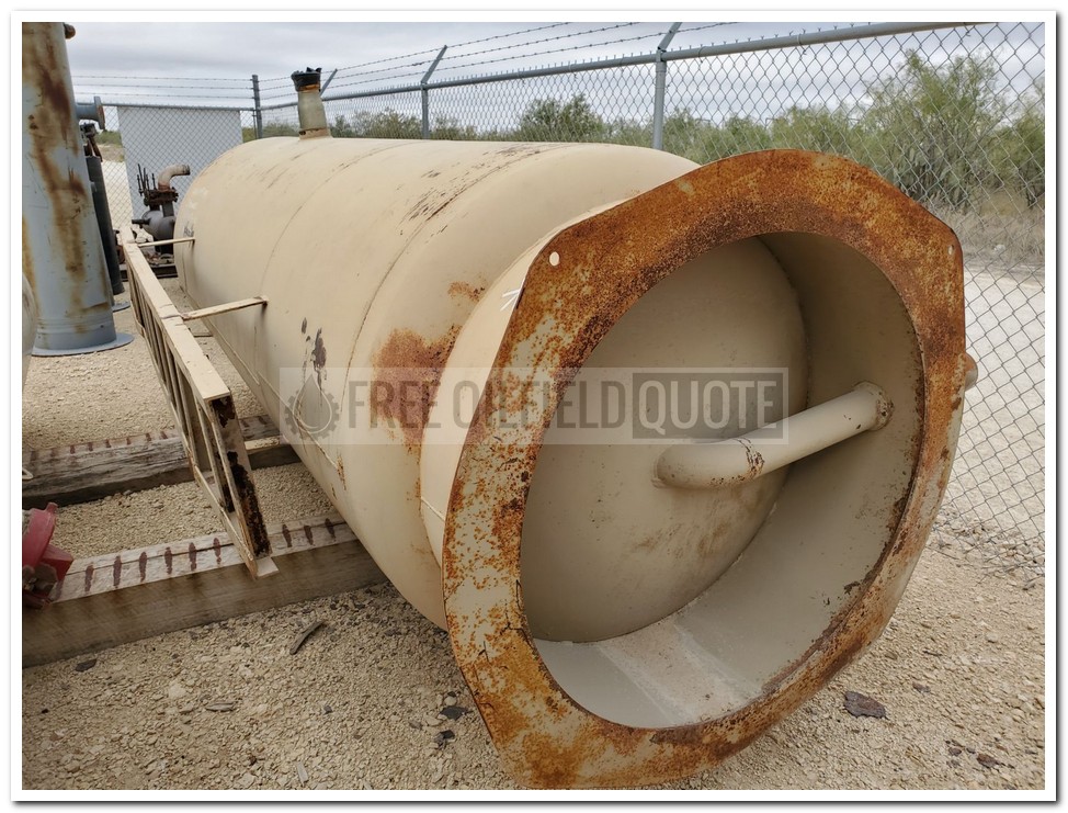 Used 48X10 2 Phase Vertical Separator