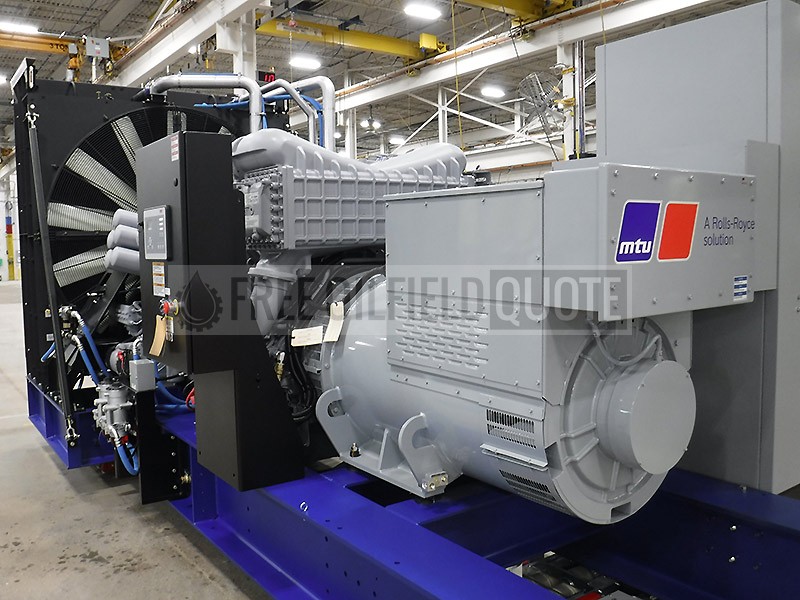 New MTU Rolls Royce 1500KW DS1500 Diesel Generator