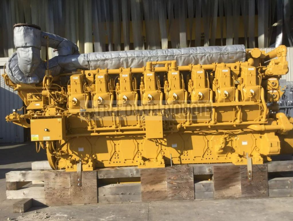 Rebuilt Caterpillar G3616 A3 4750HP Natural Gas Engine
