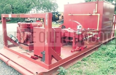 Skidded Adesco Mist Pump with Kerr KP3300BC Pump and Duetz Engine