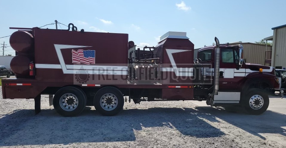 2015 International Hot Oil Truck