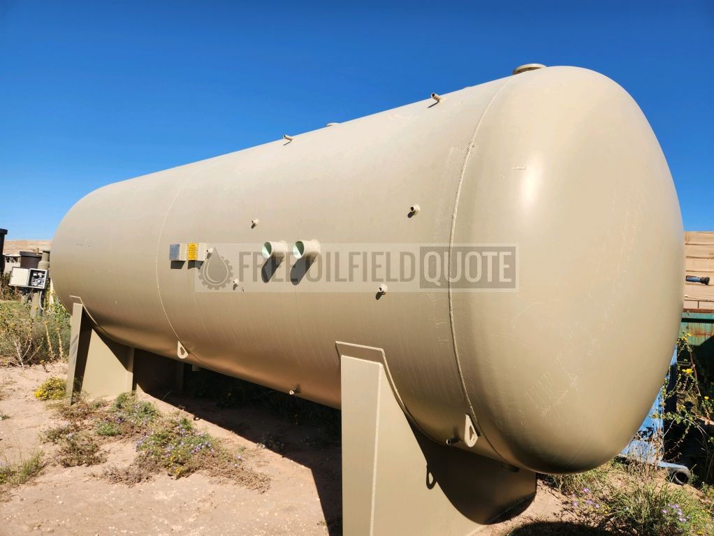 96in x20ft 250 PSI 3-Phase Horizontal Separator