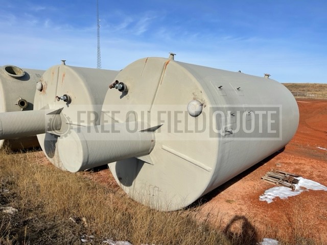 (2) 400 BBL Fiberglass Gun Barrels