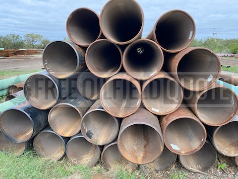 20in OD .625in Wall  X65 New Surplus Pipe
