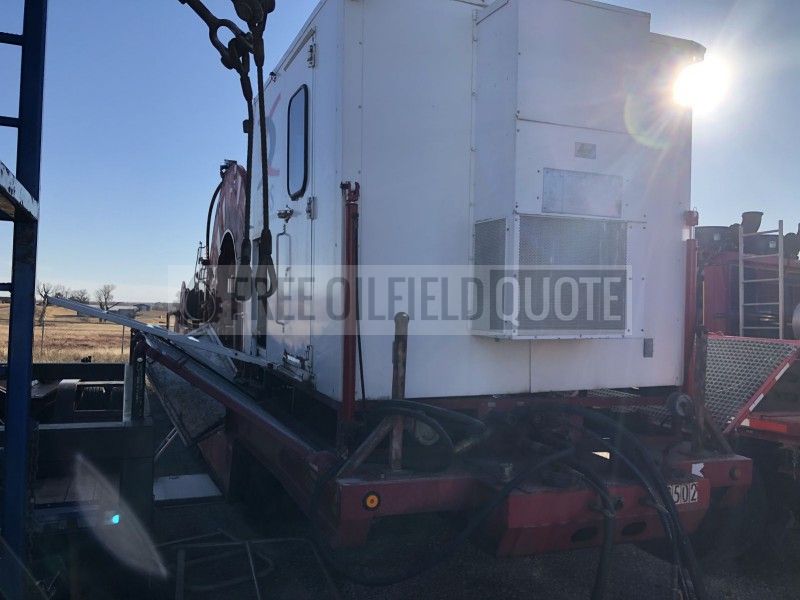 2007 Coil Tubing Unit (CTU) Trailer with NOV HR-680 Injector