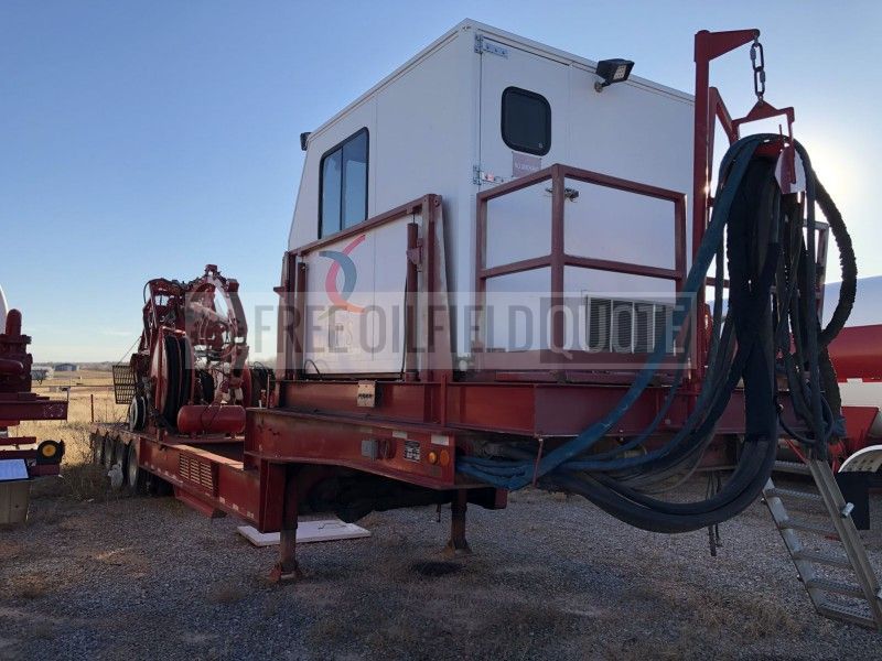 2007 Coil Tubing Unit (CTU) Trailer with 680 Injector