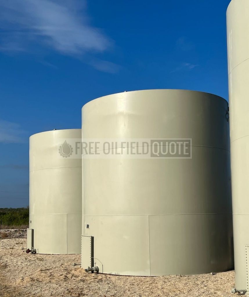 Used 500 BBL Steel Tanks For Sale