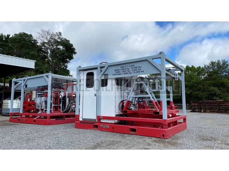 Used Offshore Skidded Coiled Tubing Unit
