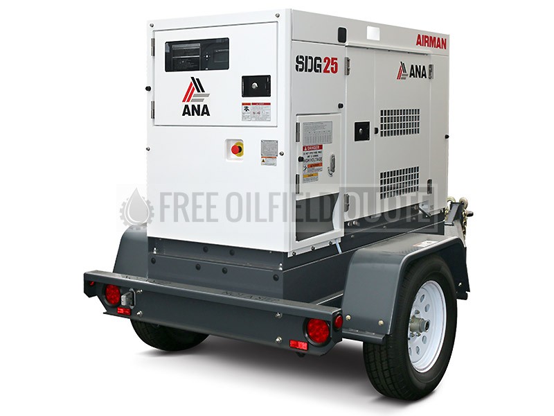 Airman 20KW Mobile Diesel Generator