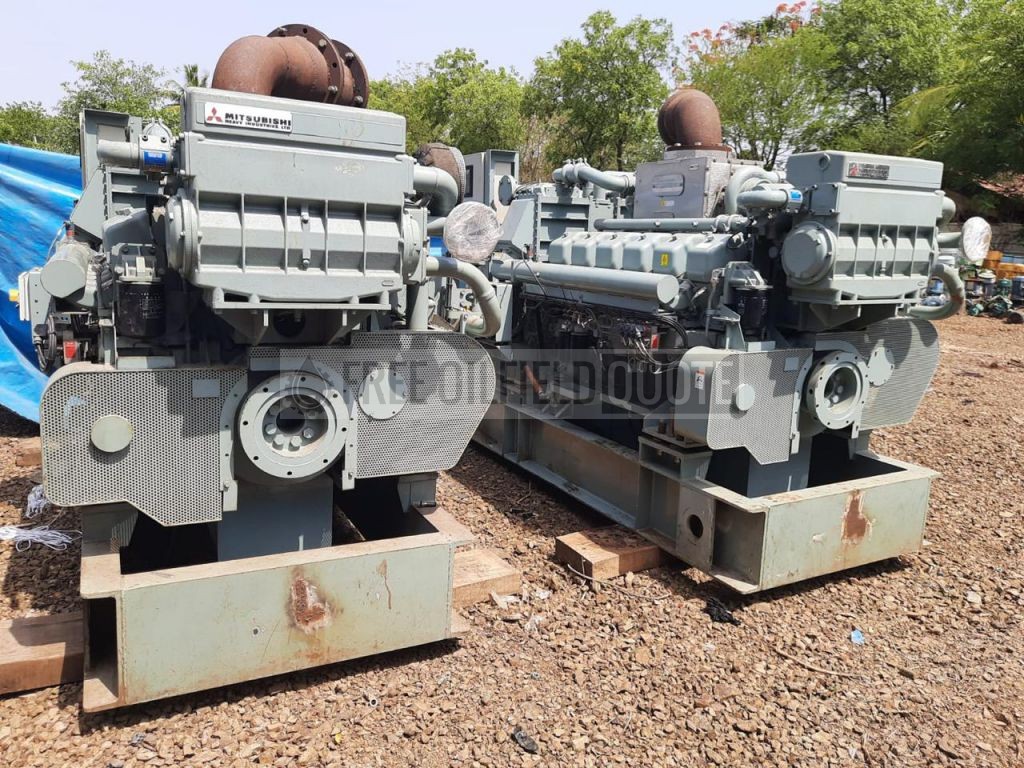 Mitsubishi S12A2 MPTK Marine Diesel Engine